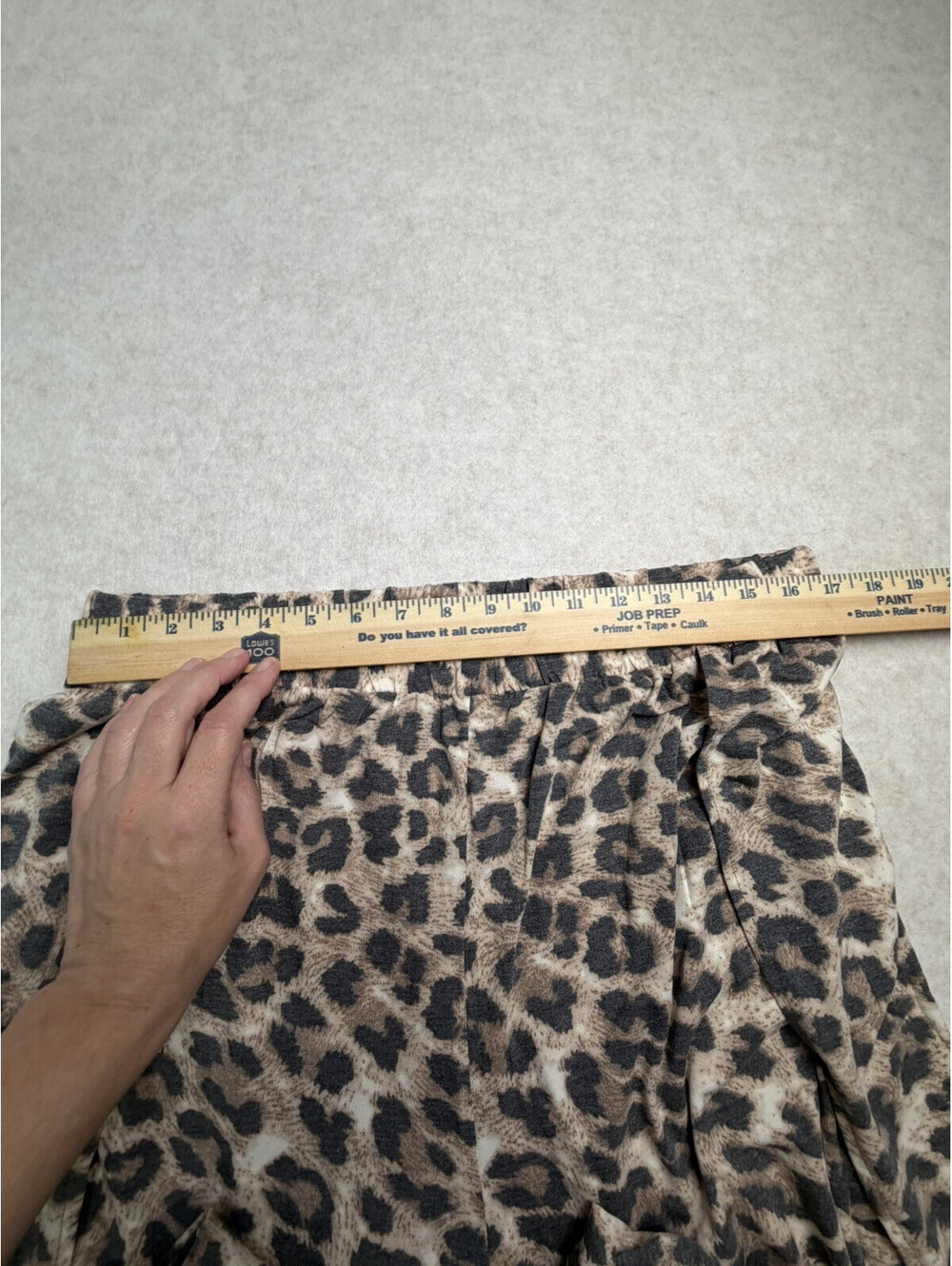 ZENANA OUTFITTERS Leopard Print Knit Harem Joggers NEW IN PACKAGE Size 1X - Picture 3 of 13